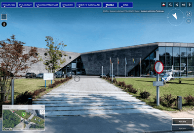 Muzeum Lotnictwa w Krakowie - fasada budynku