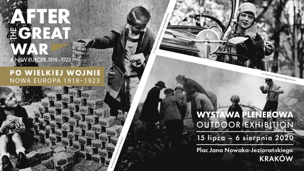 After Great War - wystawa plenerowa - baner