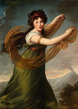 256px Pielahieja Sapieha Patockaja. Пелагея Сапега Патоцкая E. Vigee Lebrun 1794