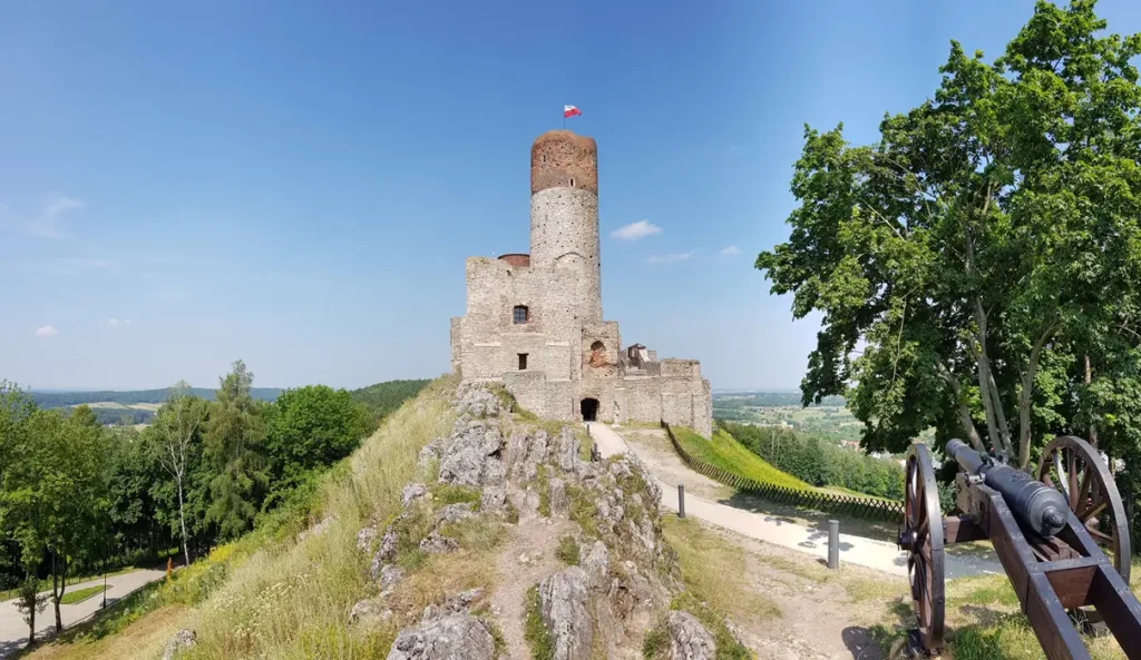 Zamęk w Chęcinach Zamek w Checinach